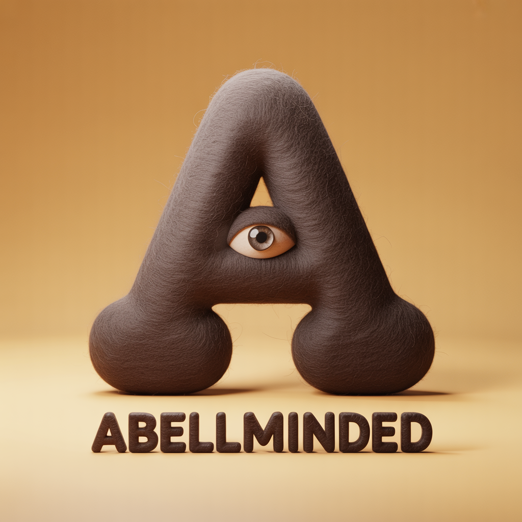 Fuzzy 3D claymation render